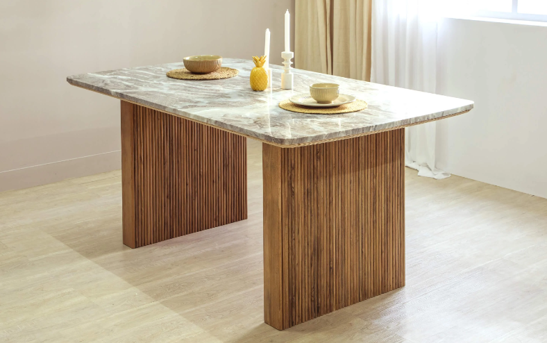 Hiro Dining Table 6 Seater