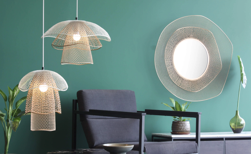 Mallawi Tall Hanging Lamp