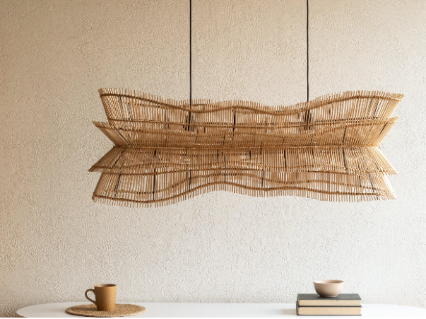 Robin Chandelier Lamp Natural