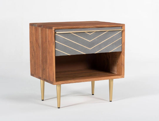 Toshi Bedside Table