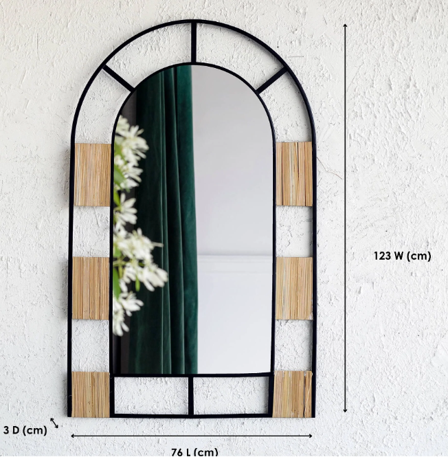 Window Arch Wall Mirror